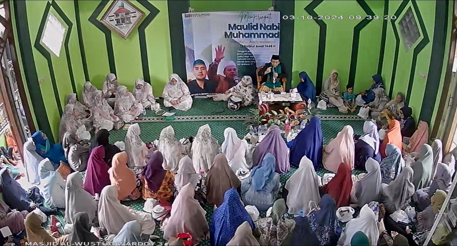 Muludan Pagi Sambutan Ketua DKM 3/10/2024