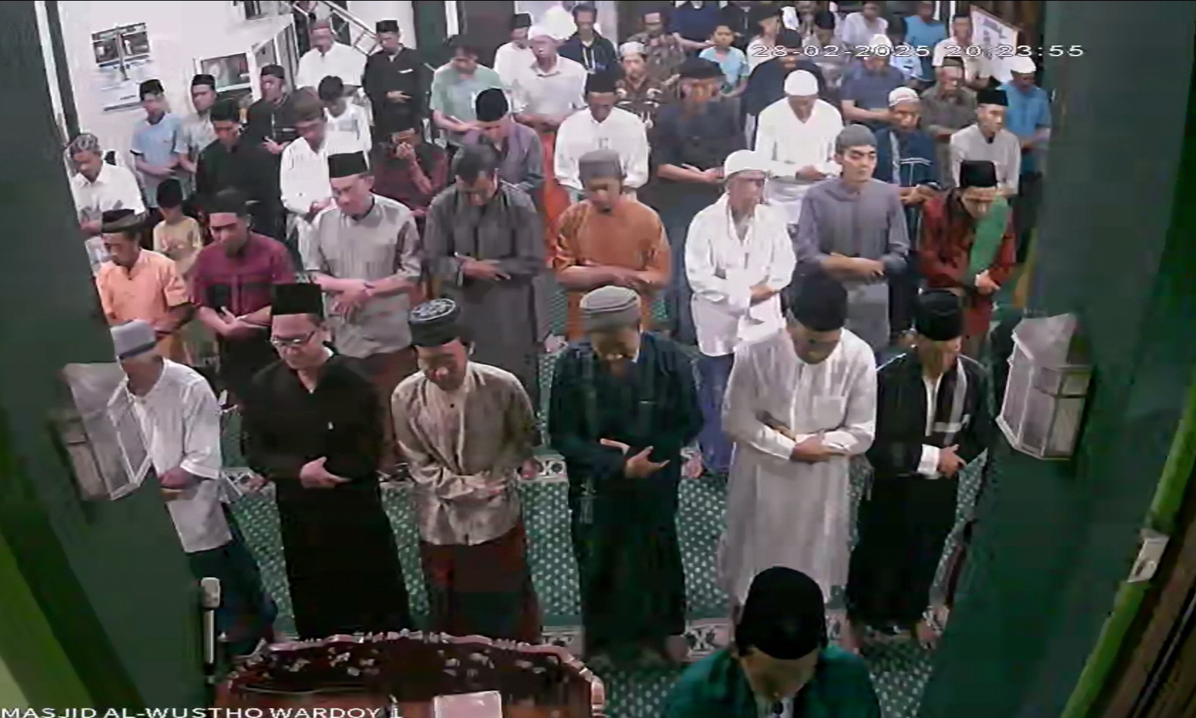 Tarawih Ikhwan Malam ke-1 Ketua DKM, 29/2/2025