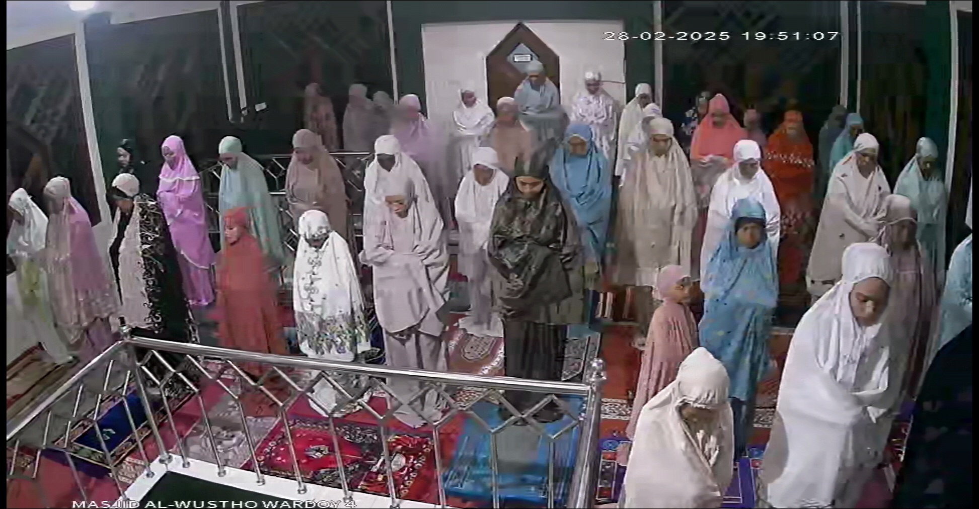 Tarawih Akhwat Malam ke-1, 28/2/2025