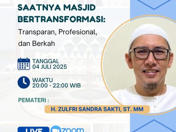 Webinar: Saatnya Masjid Bertransformasi
