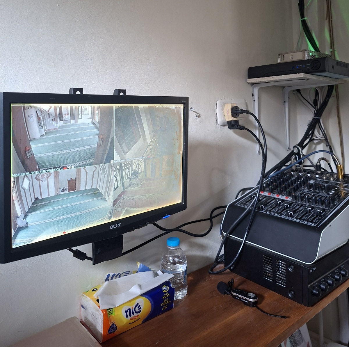 Renovasi Ruang Audio & Kontrol CCTV Al-Wustho