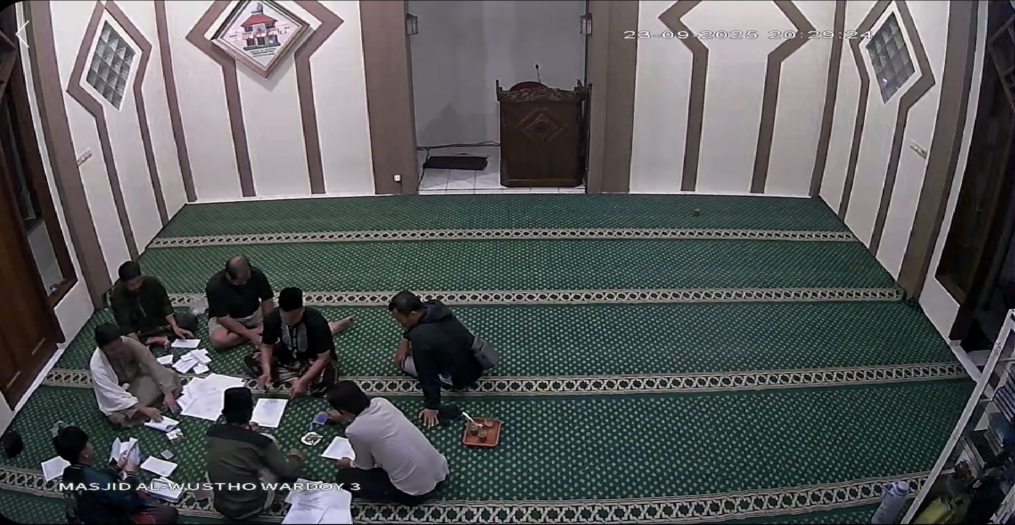 Gotong Royong Pelipatan Surat Muludan 23/9/2025