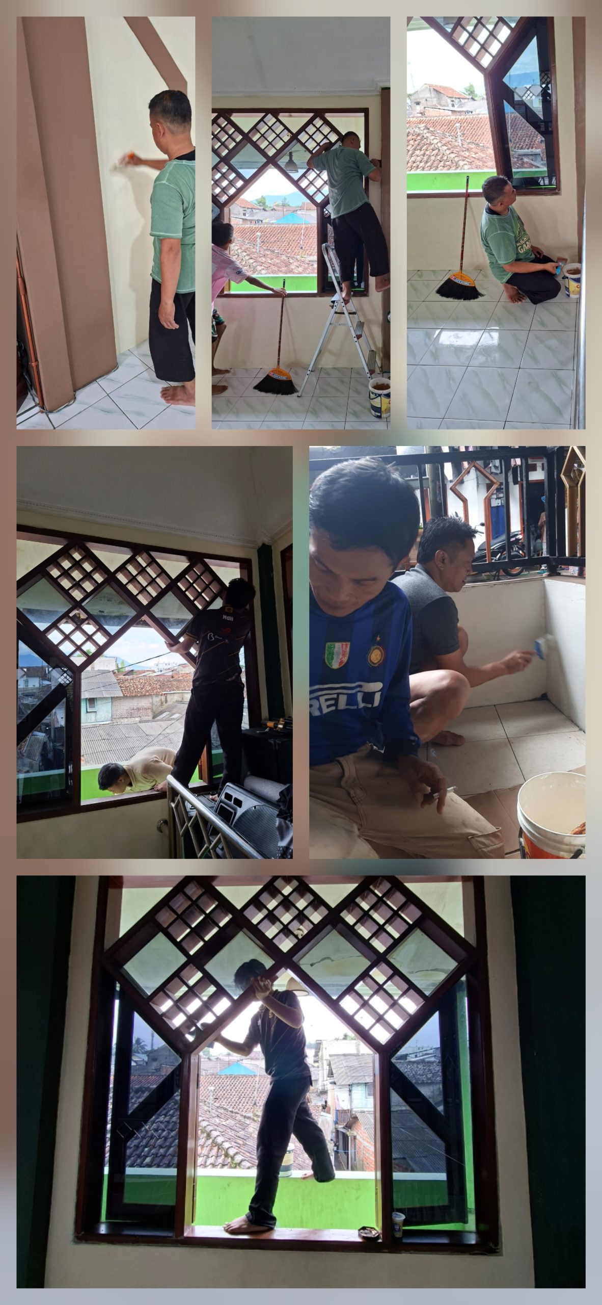 Bersih-bersih Masjid Jelang Ramadhan, 8/2/2026