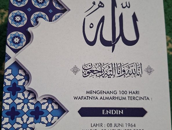 Wakaf Yasin Almarhum Bapak Endin b. Atu 7/2/2026
