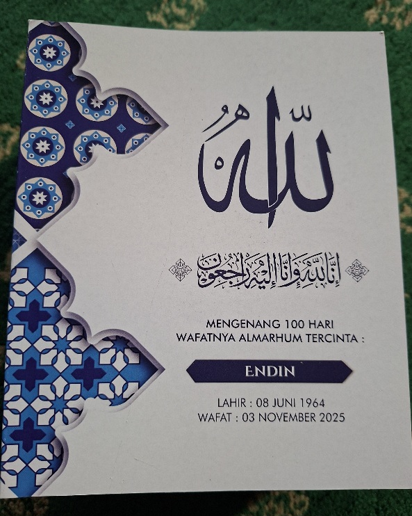 Wakaf Yasin Almarhum Bapak Endin b. Atu 7/2/2026