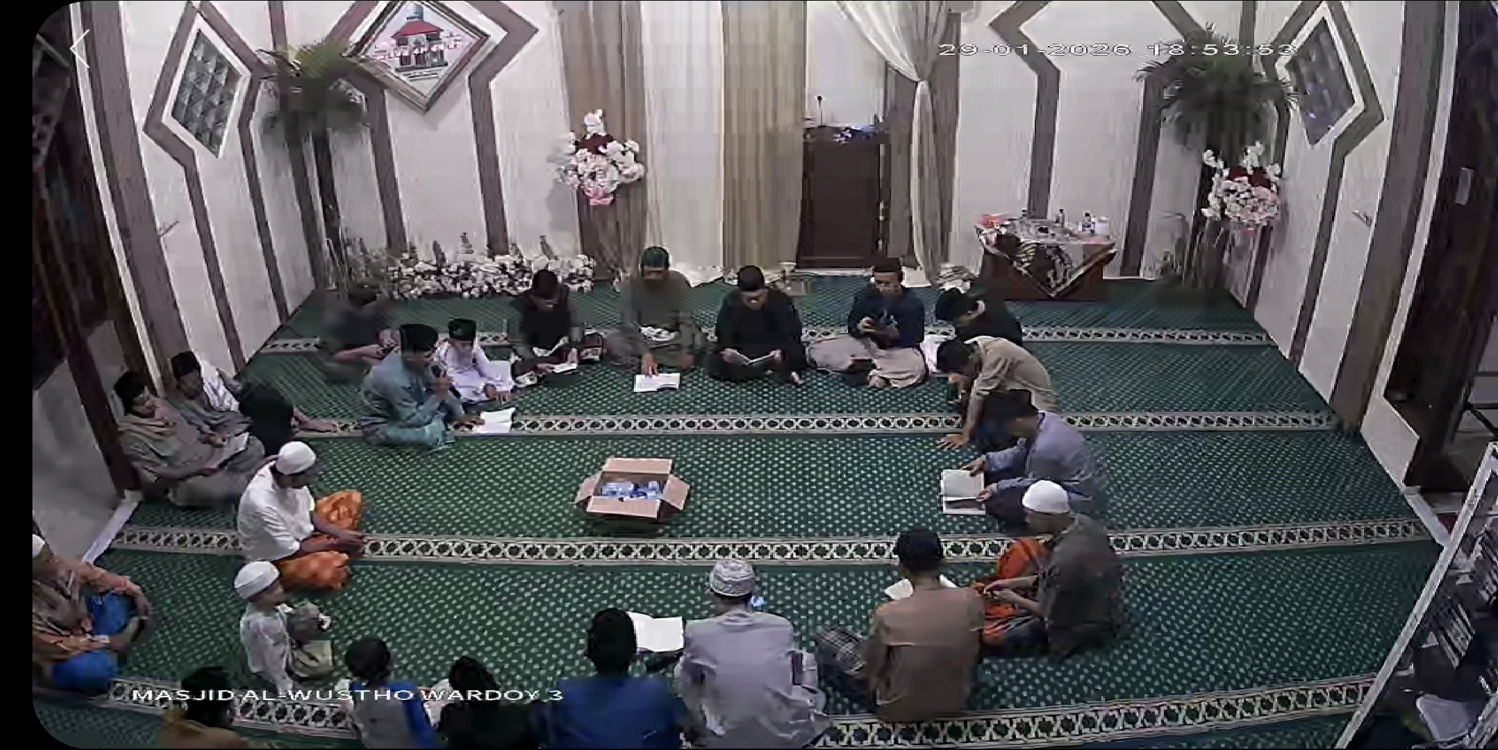 Pembacaan Barzanji Rajaban Malam 29/1/2026