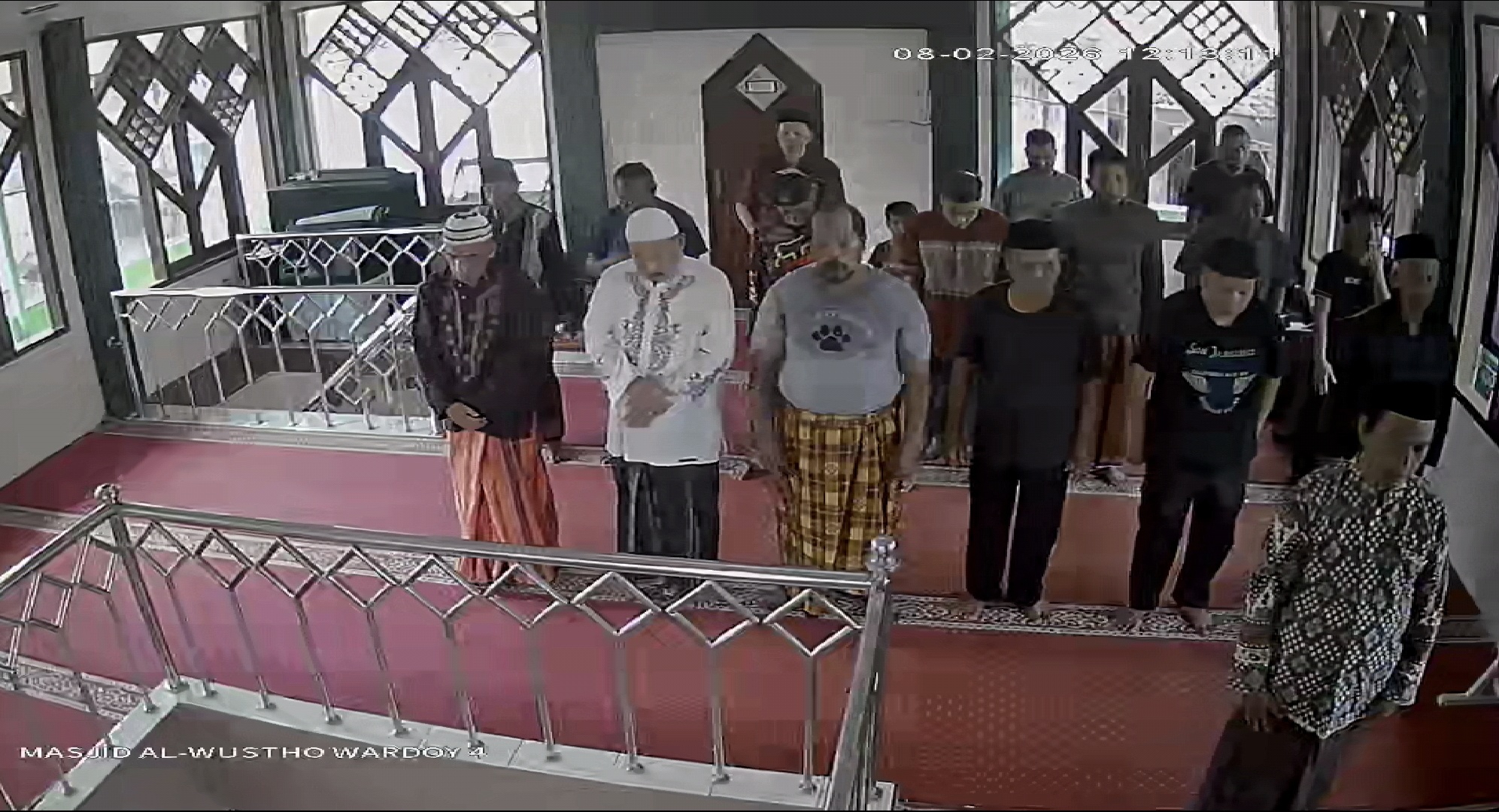 Pengecatan Lt. Dasar, Shalat Zhuhur di Lt.2  8/2/2026